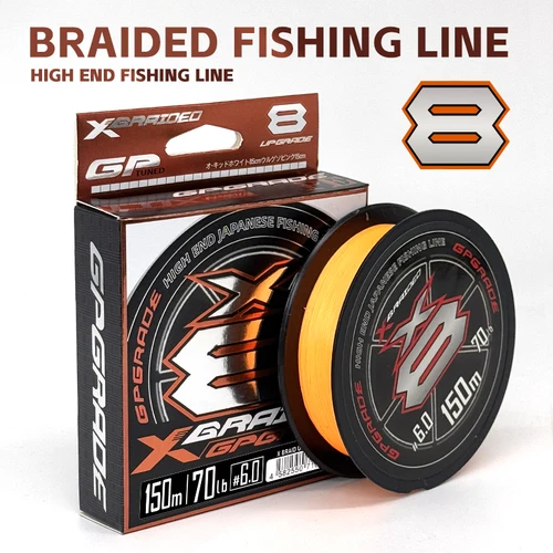 Nuevo Línea de Pesca YGKX X8 hebras trenzadas PE 150m 200m Japón línea de Pesca multifilamento suave línea de Pesca de agua de mar