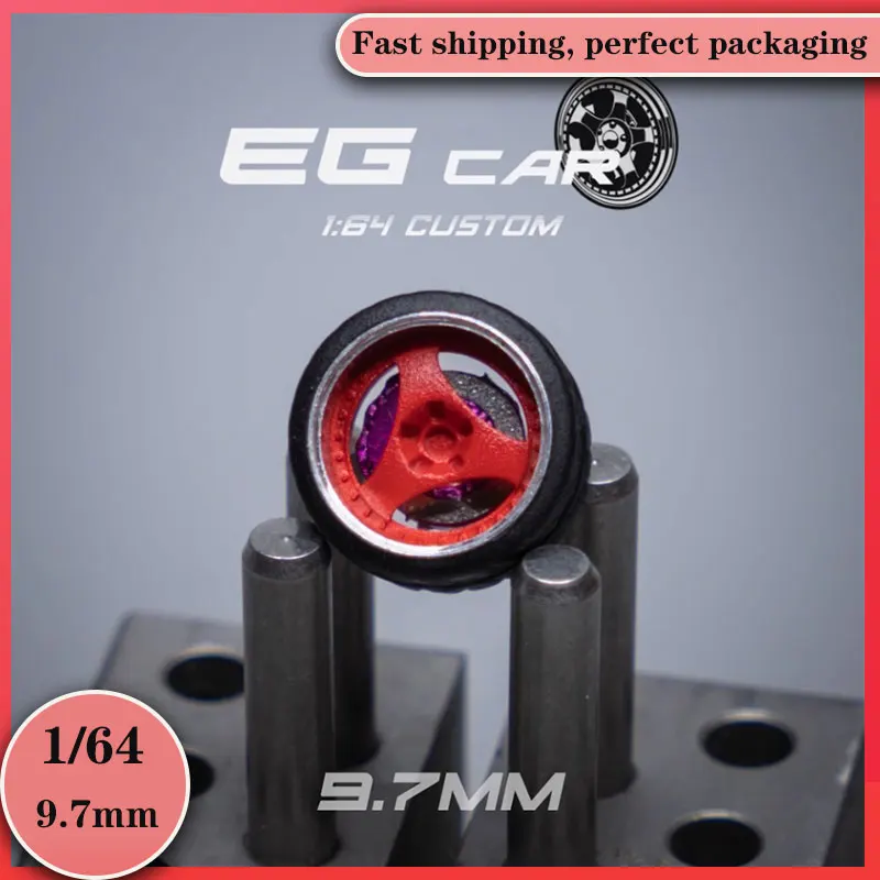

Model Car Modified Wheel Hub1/64EG Wheels ADVAN Oni/OZ Cygnus/326 Yabaking 1-piece 9.0/9.7mm Suitable for 1:64 Static Model Cars