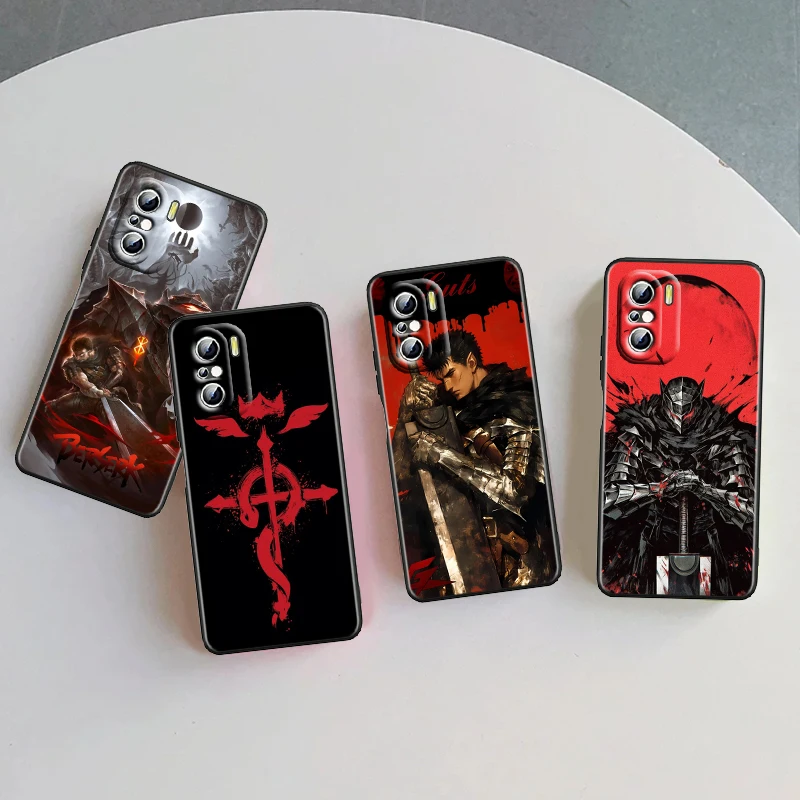 Legend Of Sword Wind Cool For Xiaomi Redmi 9A 9C 9AT 10C 9 9T 10 12C 13C A3 12 K60 A1 K50 K40 5G Black Cover Phone Case