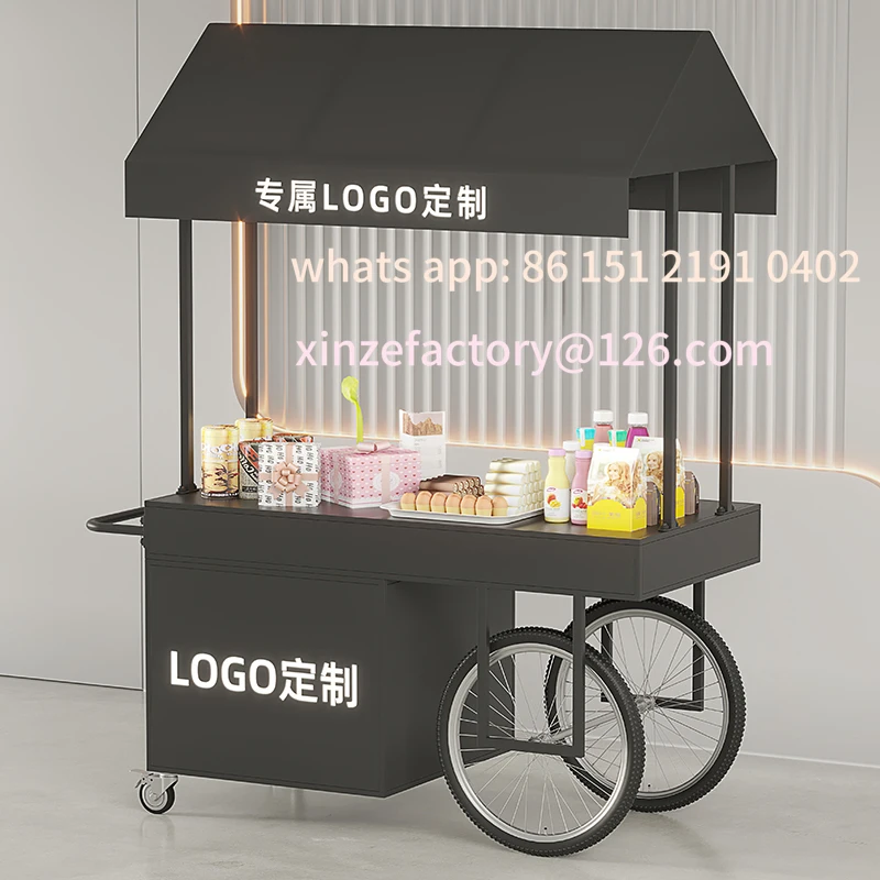 

Customizable winter iron float, stall car, multi-functional shopping mall promotion, mobile trolley, special promotion car