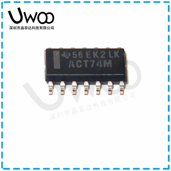 100%Original  New SN74ACT74MDREP 74ACT74M  SOP-14  SN74AHCT04RGYR  HB04 VQFN14