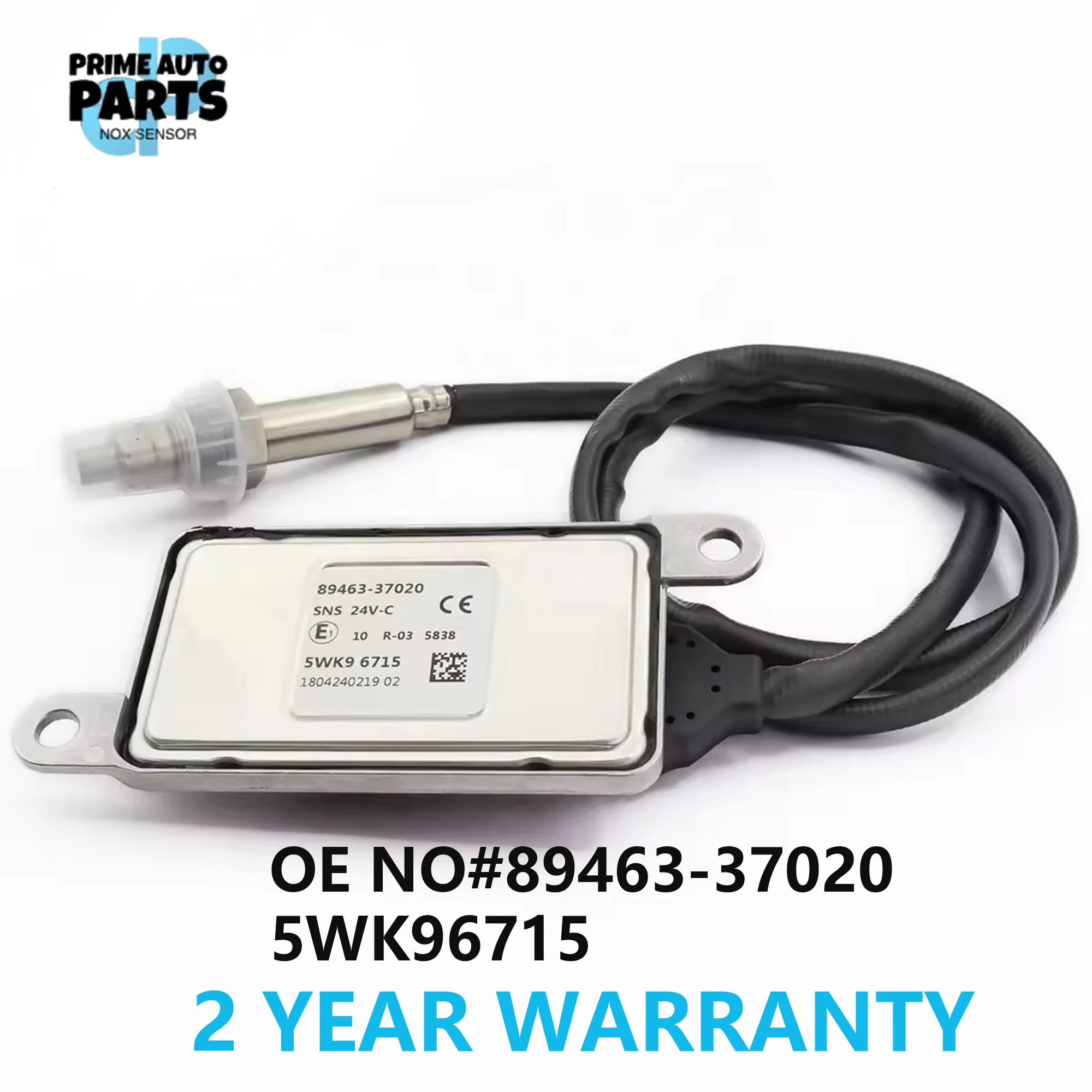 

NOx Sensor 89463-37020 New Nitrogen Oxide Sensor 5WK96715 5WK9 6715 For Hino Truck Toyota Detroit Inlet 8946337020