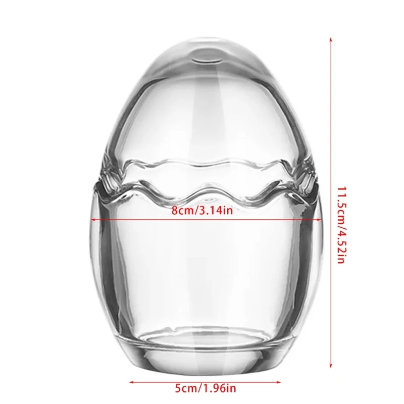 Đế Nến Tealight Vàng Mã Chân Nến Trứng Hình Bát Thủy Tinh Chân Nến Thả Con Tàu