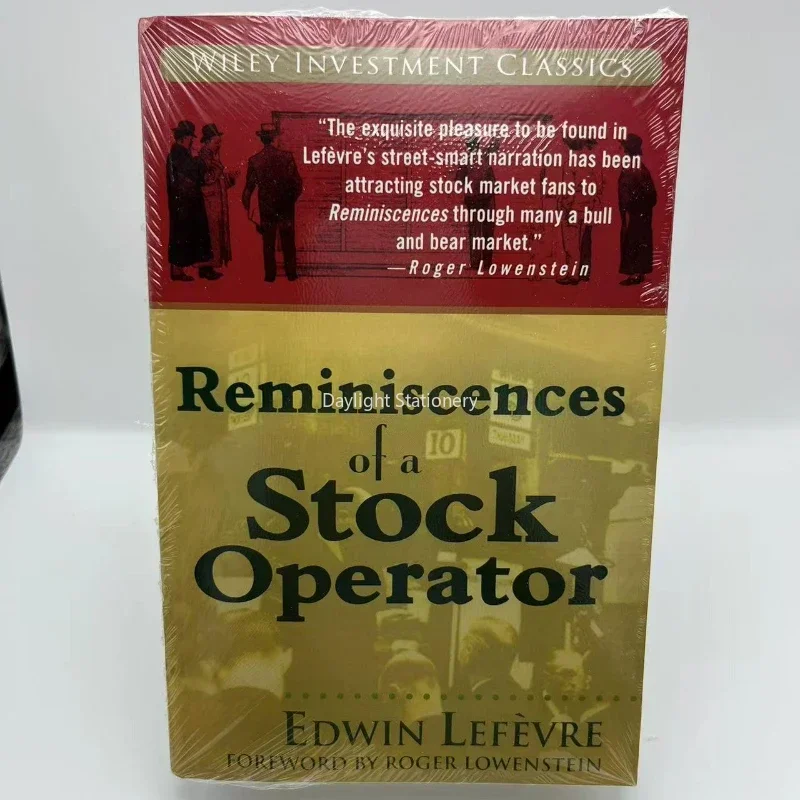 Mengingatkan Operator stok oleh Edwin Lefevre Financial Management reader buku baca