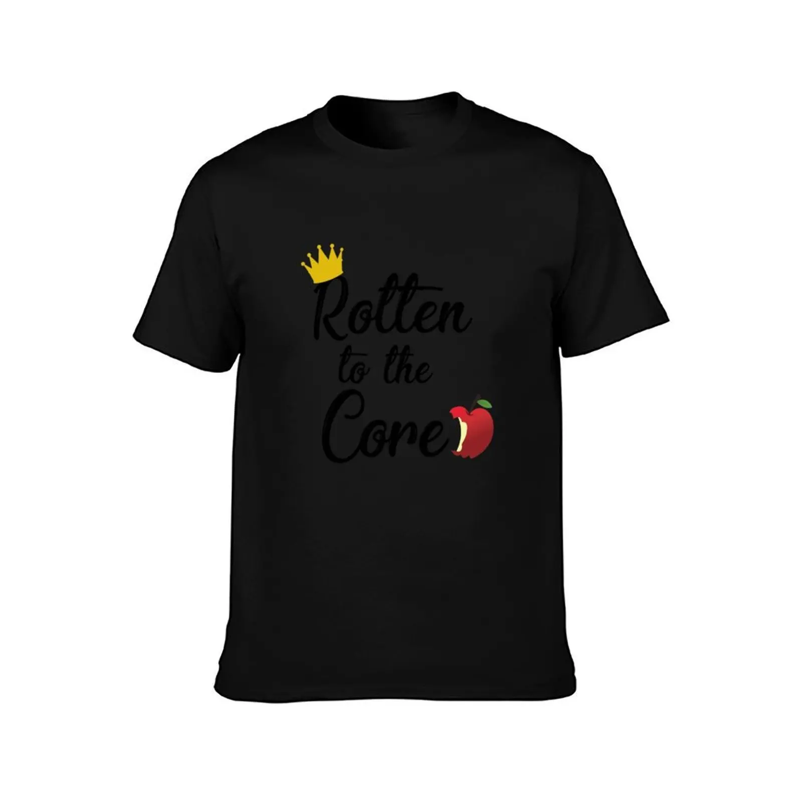 Rotten to the Core T-Shirt Big Size Short Sleeve Casual Top
