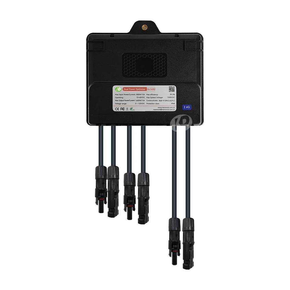 800W 1300W 1600W Solar Panel Rapid Shutdown Device 13-75VDC Input MPPT Plug and Play For Solar Safe Fire Cutoff