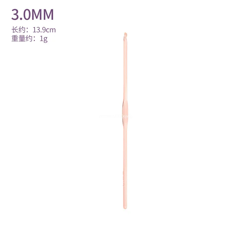 الملونة كريستال الكروشيه السنانير الصوفية الحياكة DIY أداة الدانتيل البلاستيك الشفاف 9 قطعة مجموعة من إبر سترة الخياطة الملحقات