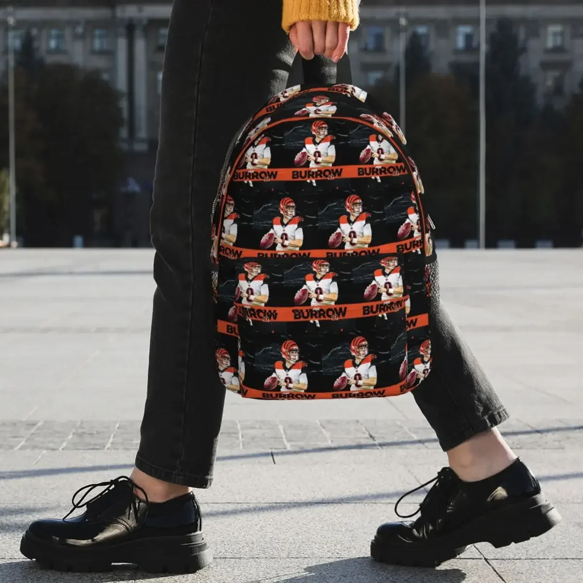 Joe Burrow Rugzak Hot Sale Dagrugzak Grote Capaciteit Jongens Meisjes Boekentas Schoudertassen voor Heren Dames Kinderen Schooltas