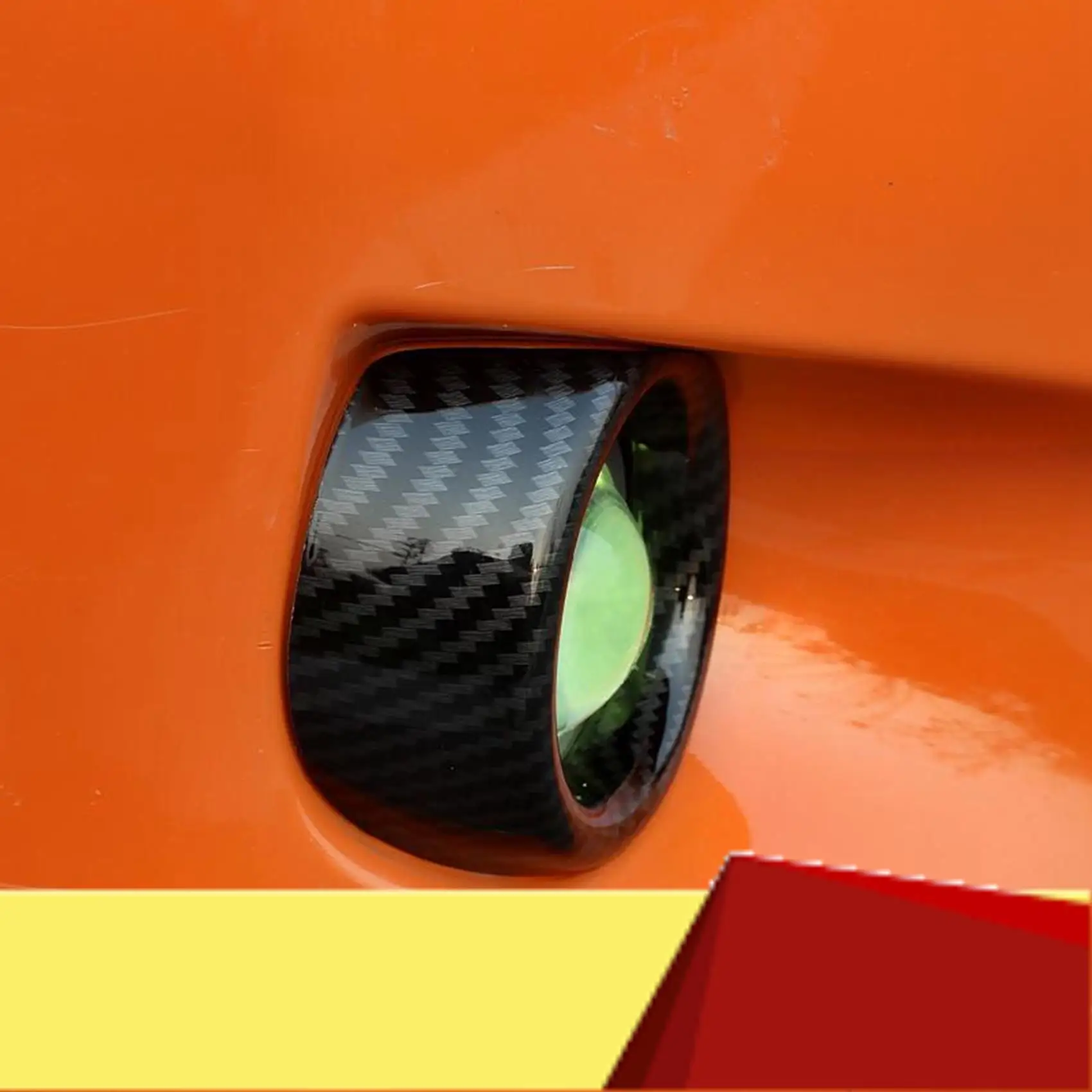 

Car ABS Front Bumper Fog Lamp Light Frame Cover Sticker Trim For Subaru XV 2012 2013 2014 2015-M53K