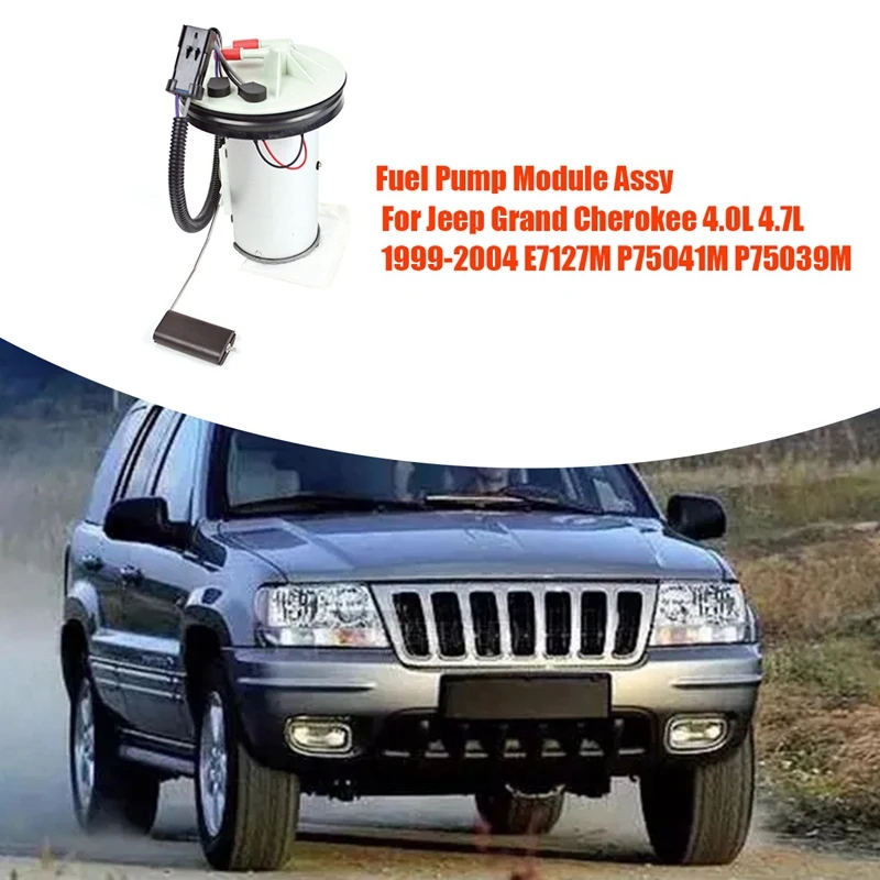 1 PCS Electric Fuel Pump Module Assy Plastic 5012380AA 5018056AB For Jeep Grand Cherokee 4.0L 4.7L 1999-2004