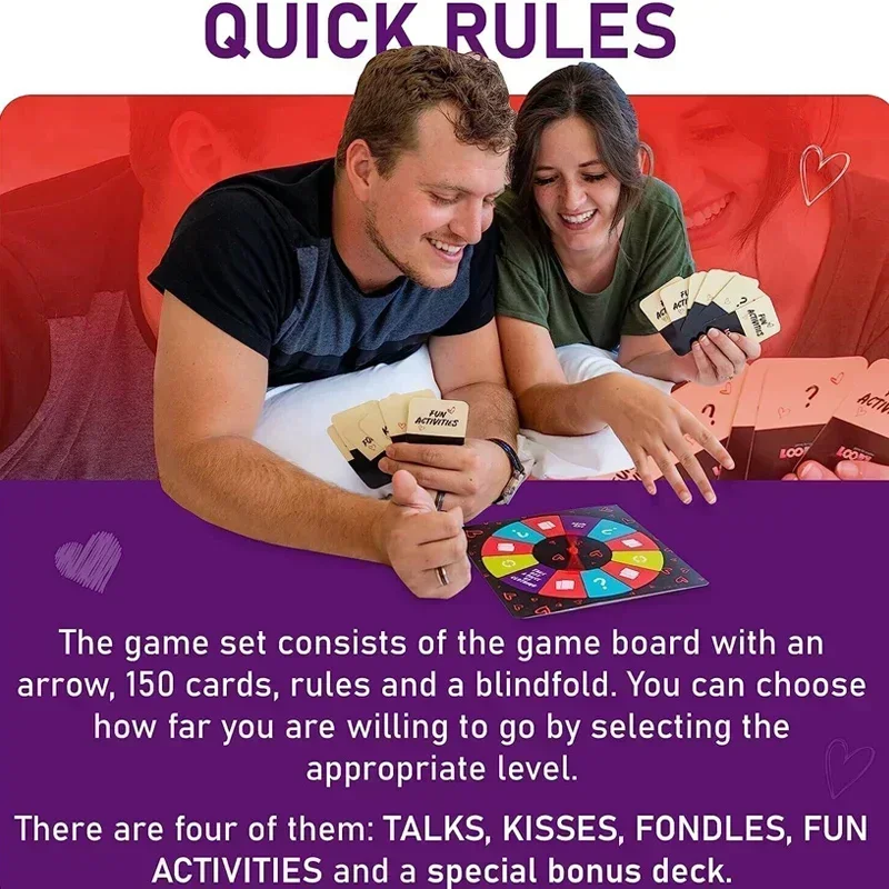 Couples Date Card Game: Romance, Relationship Building, Communication & Fun -by LOOPY