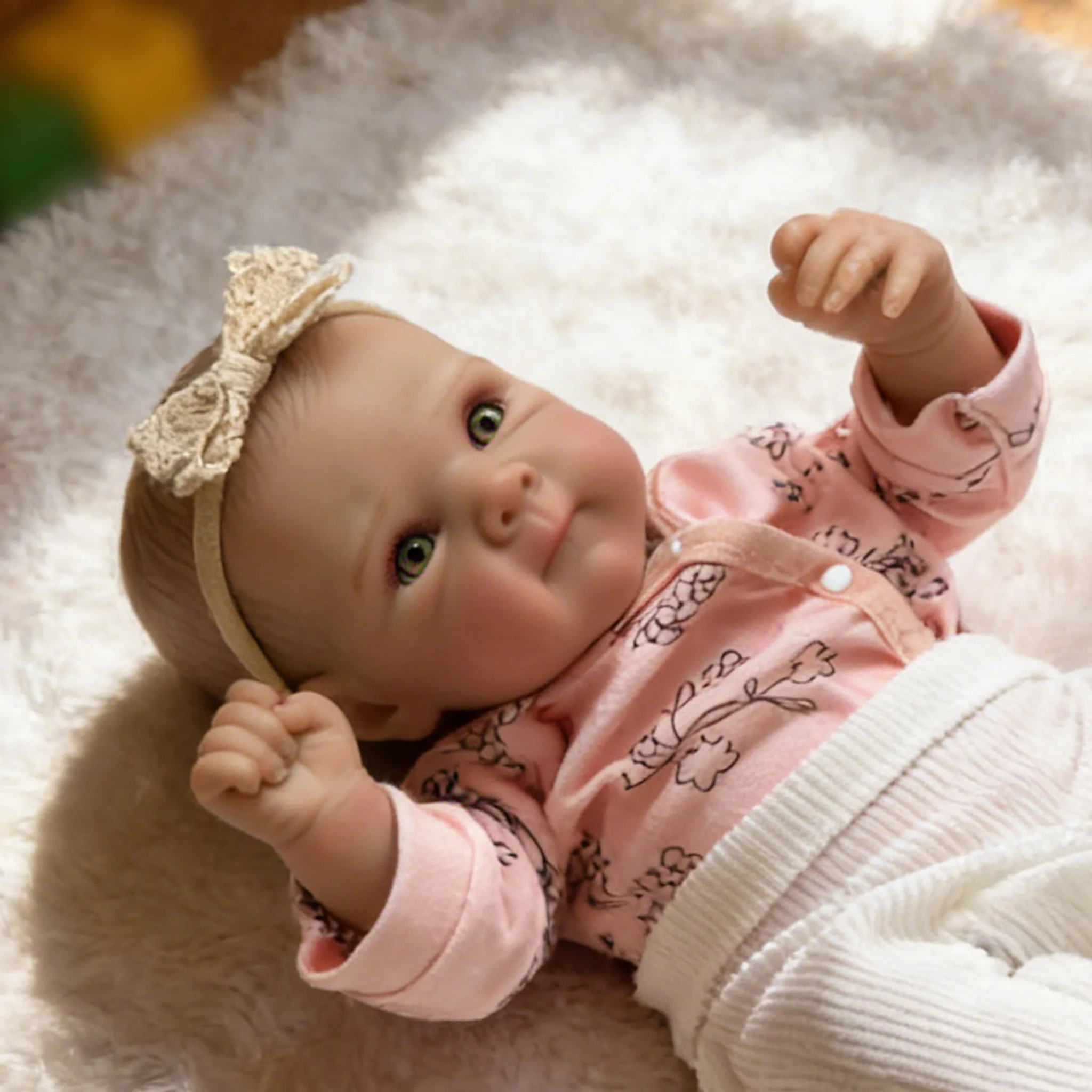18inch Multiple Layers Painting 3D Skin Lifelike Cuddly Reborn Doll Bettie Soft Cloth Body with Hand Paint Hair Visible Veins