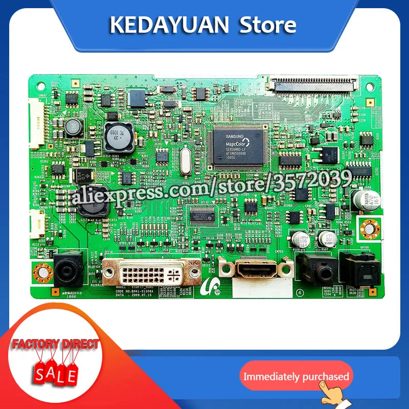 free shipping original 100% test  for P2370H P2770H drive board BN41-01308A LS23EFVKU EF27WS