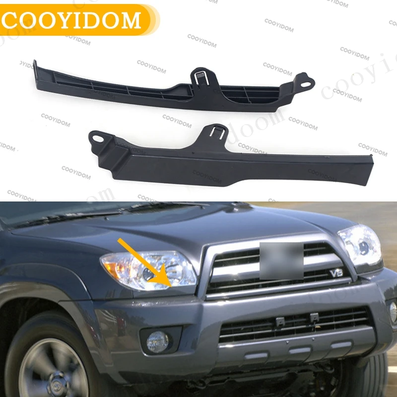 Car Front  Upper Bumper Filler Panel For Toyota 4 Runner 2006-2009  Headlight Lower Filler 5251335090C0 5251235090C0 