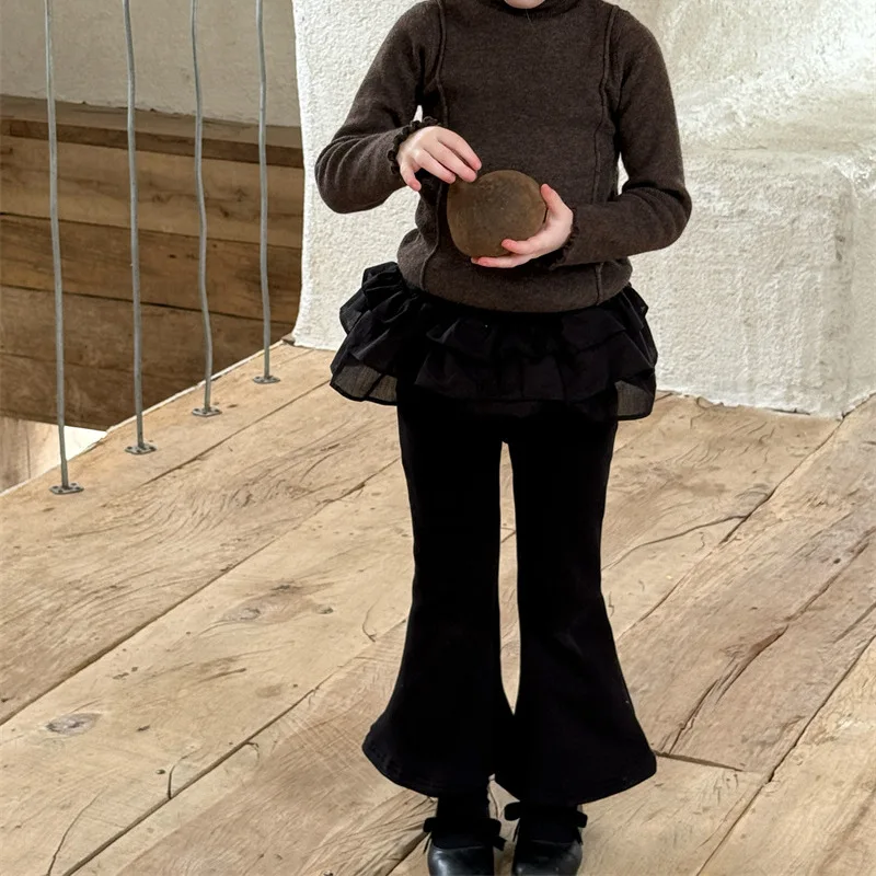 2025-outono-inverno-coreano-meninas-veludo-malha-ballet-sino-calcas-inferiores-meninas-calcas-esportivas-grossas-versatil-calca-casual