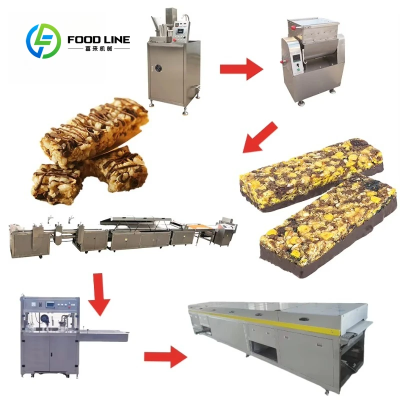 Custom Chocolate Bar Production Line Factory Direct Sale Precisely Cutting Making Machine Easy Operate Industrial Food Machinery