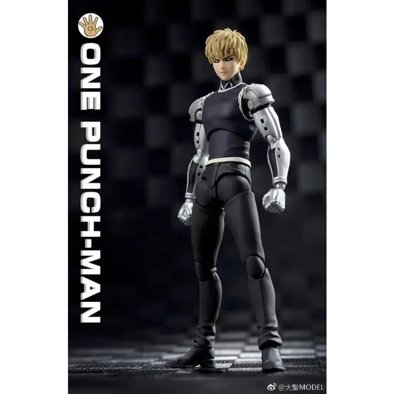 In Stock GT Model Greattoys One Punch Man Figures Genos Demon Cyborg SHF PVC Action Figure Anime Toys Gift