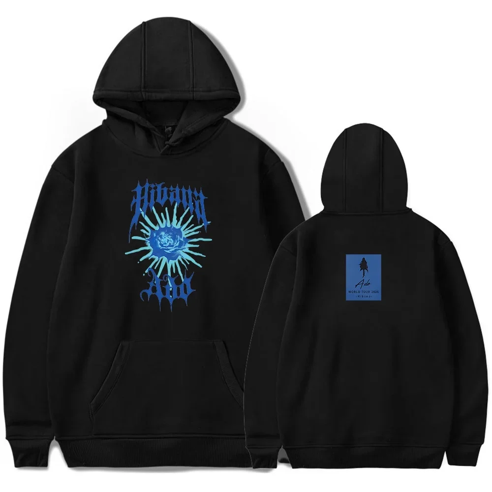 

Ado Hibana 2025 World Tour Merch Hoodies Women Men Casual Long Sleeve Sweatshirt Fashion Clothes