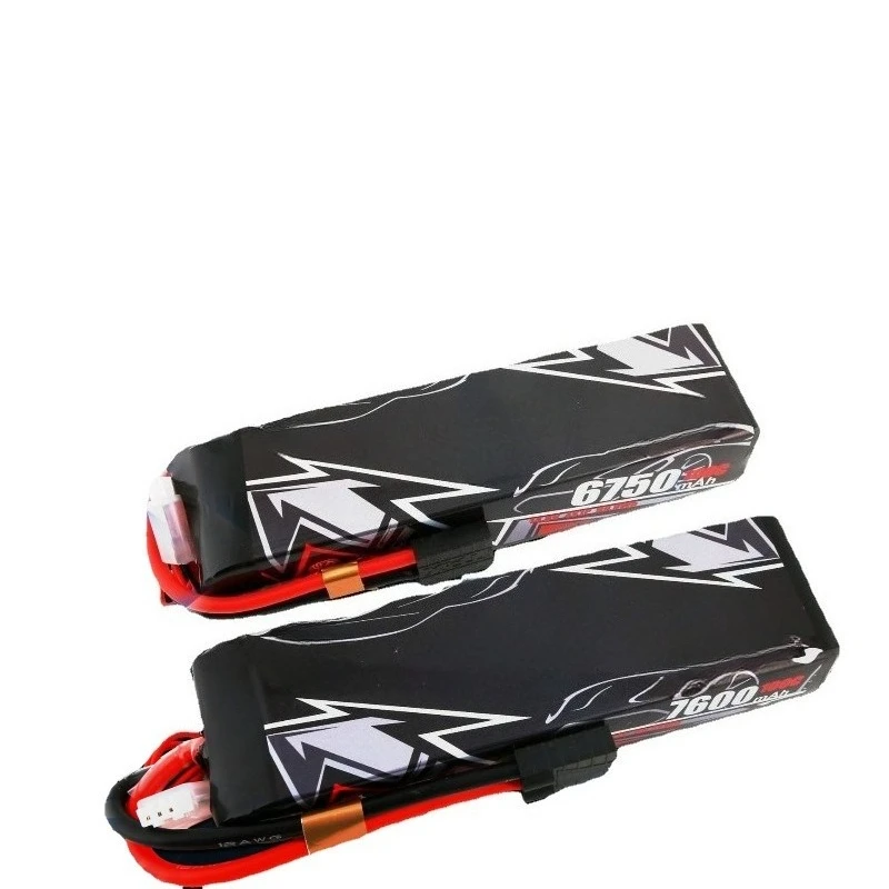 7600mAh 100C-7.4V-2S2P Hoge snelheid afstandsbediening automodel RC-batterij