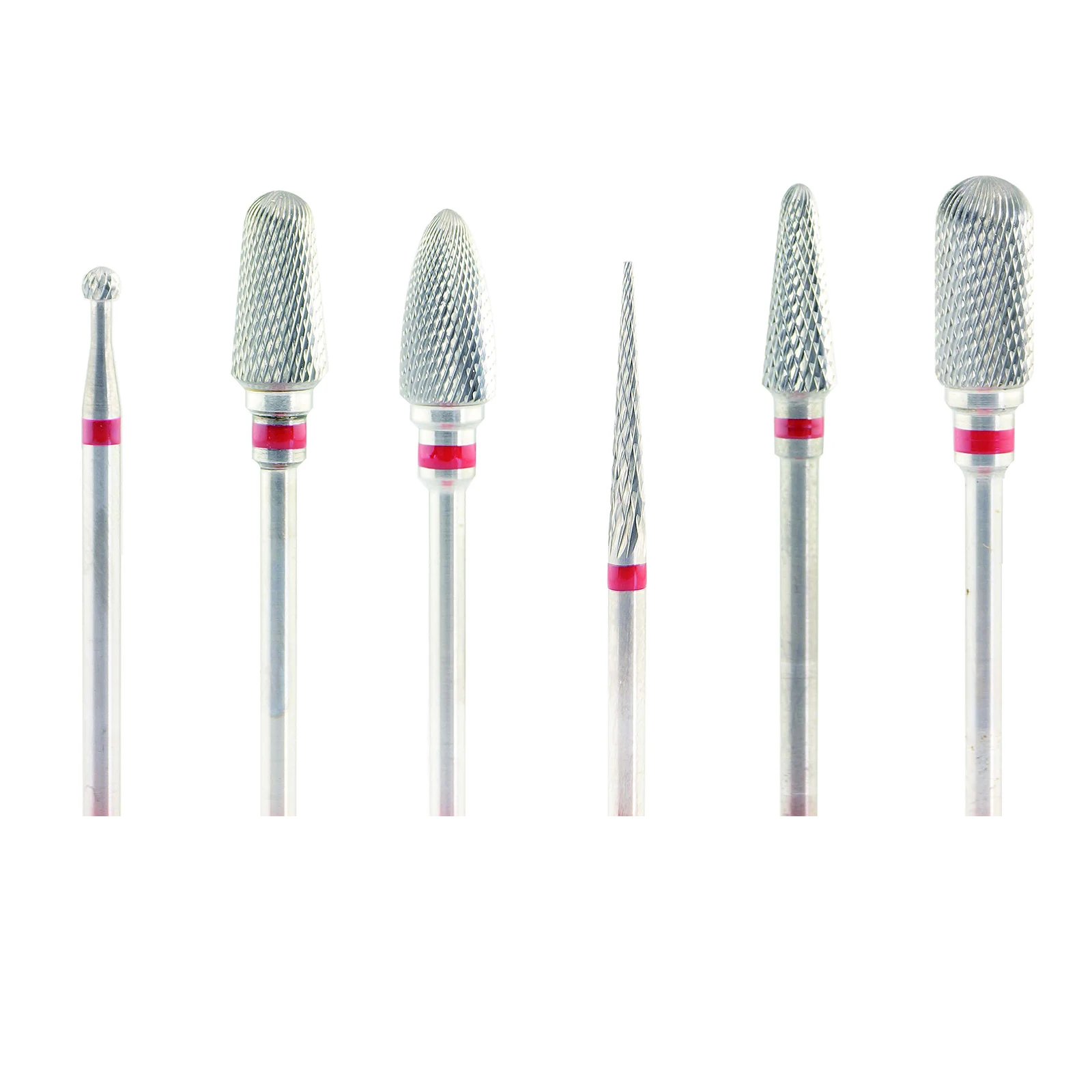 Imagem -03 - Ferramentas de Consumo Dental Carboneto de Tungstênio Dentadura Prego Anel Vermelho Fina Densidade Cruz Corte Polonês Burs