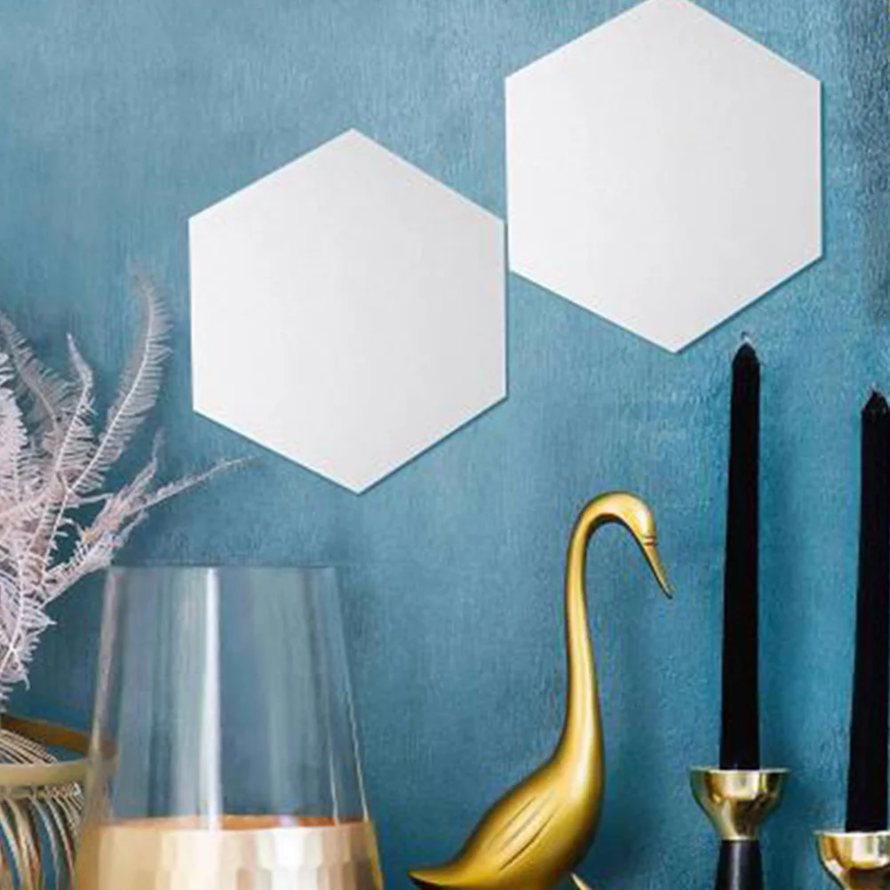 

12pcs Hexagon Felt Board Wall Decorative Panel Sound Absorbing Material For Home Office Studio Ktv Noise Reduction Acoustic