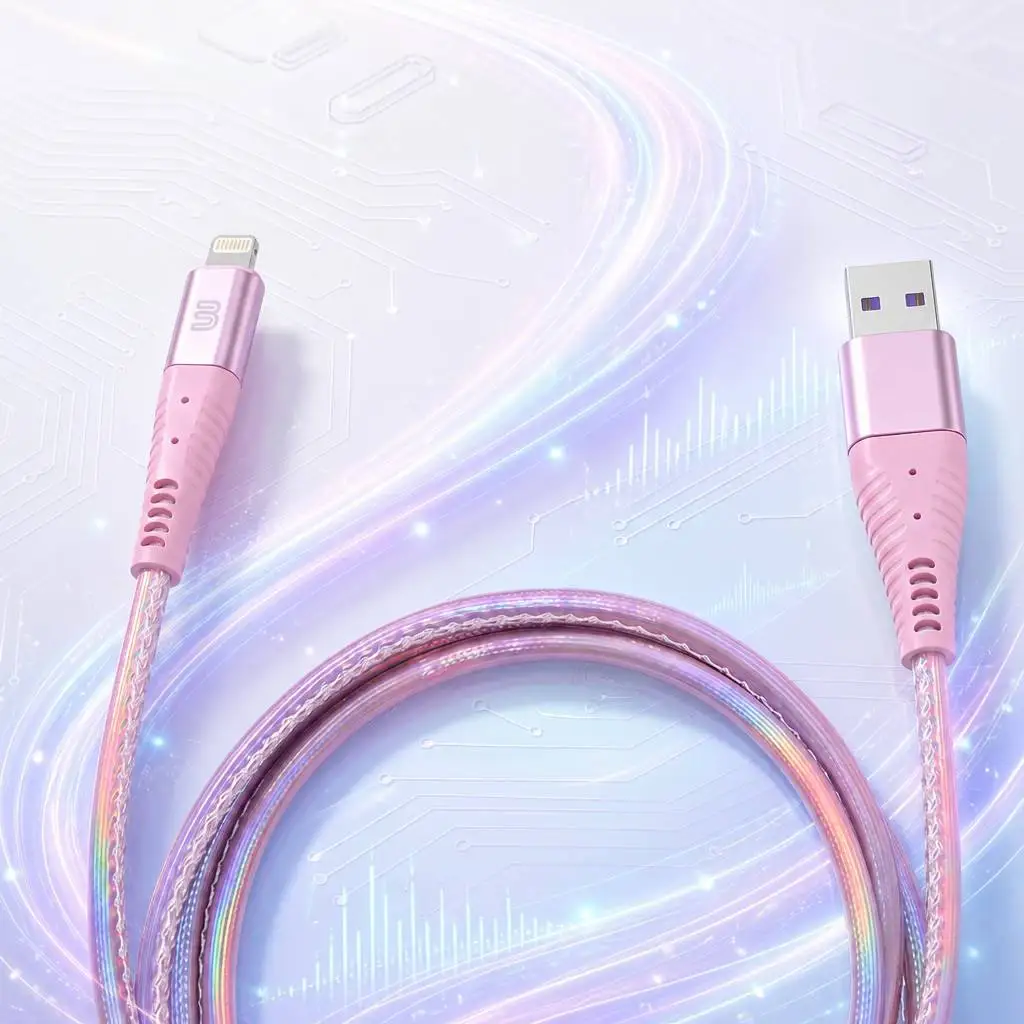 Fast Charging USB Charger Cable For iPhone 14 13 12 11 Xs Max Xr X 8 7 6 Plus 5 SE iPad Origin Mobile Phone Long Data Cord 1.2m