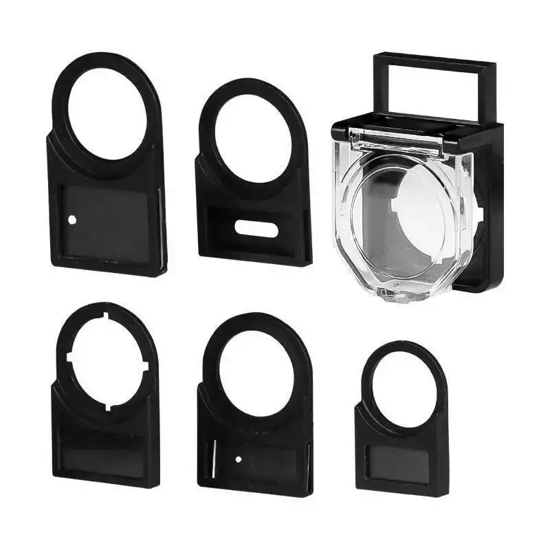 Etichetta fai-da-te 16/22/25/30mm Cornice adesiva Accessorio dell'interruttore a pulsante Indicatore luminoso Segnale luminoso Scatola di distribuzione elettrica