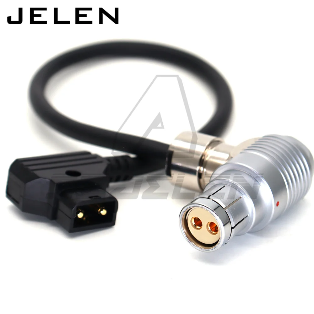 DTAP XLR 3pin 4pin to Fischer 105 2pin female Right angle Connector for ARRI Alexa LF XT SXT  SR3 435 535 235 power cable