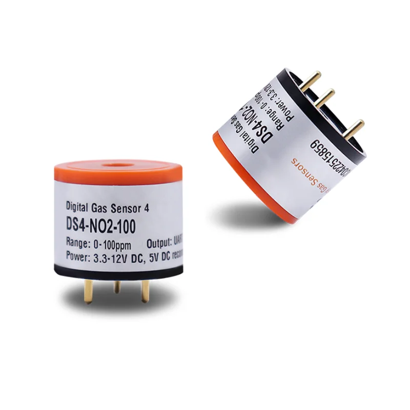 2PCS Fast Response Low Noise Parking Garage Nitrogen Dioxide Gas Detection NO2 Solid Polymer Electrochemical Gas Sensor