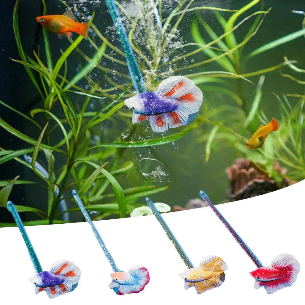 Aquarium Betta Training Wand，Artificial Long Pole Betta Wand，Fish Training Teaser Wand Toy，Fish Tank Supply，Aquarium Decor