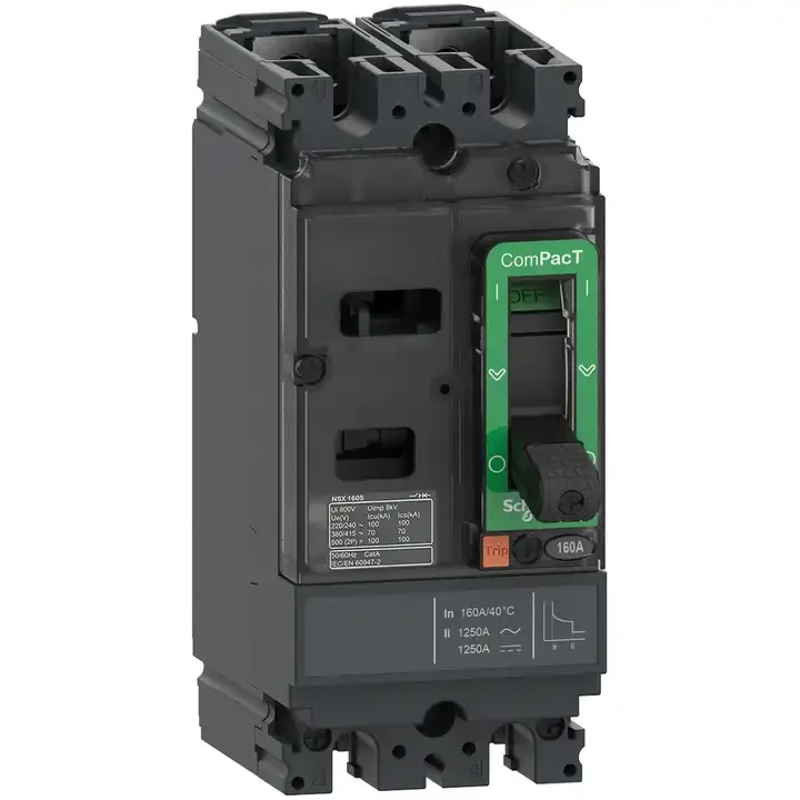 S-chneider NSX DC Moulded Case Circuit Breaker 3P 36KA NSX400F DC TMD 250A C40F3TM250D 320A C40F3TM320D 400A C40F3TM400D