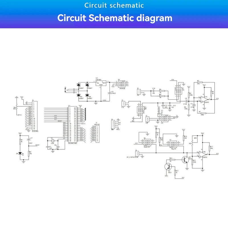 51 Single-Chip ไมโครคอมพิวเตอร์ตัวเหนี่ยวนําและความจุความถี่ DIY ชุดอิเล็กทรอนิกส์สําหรับเชื่อม Practice
