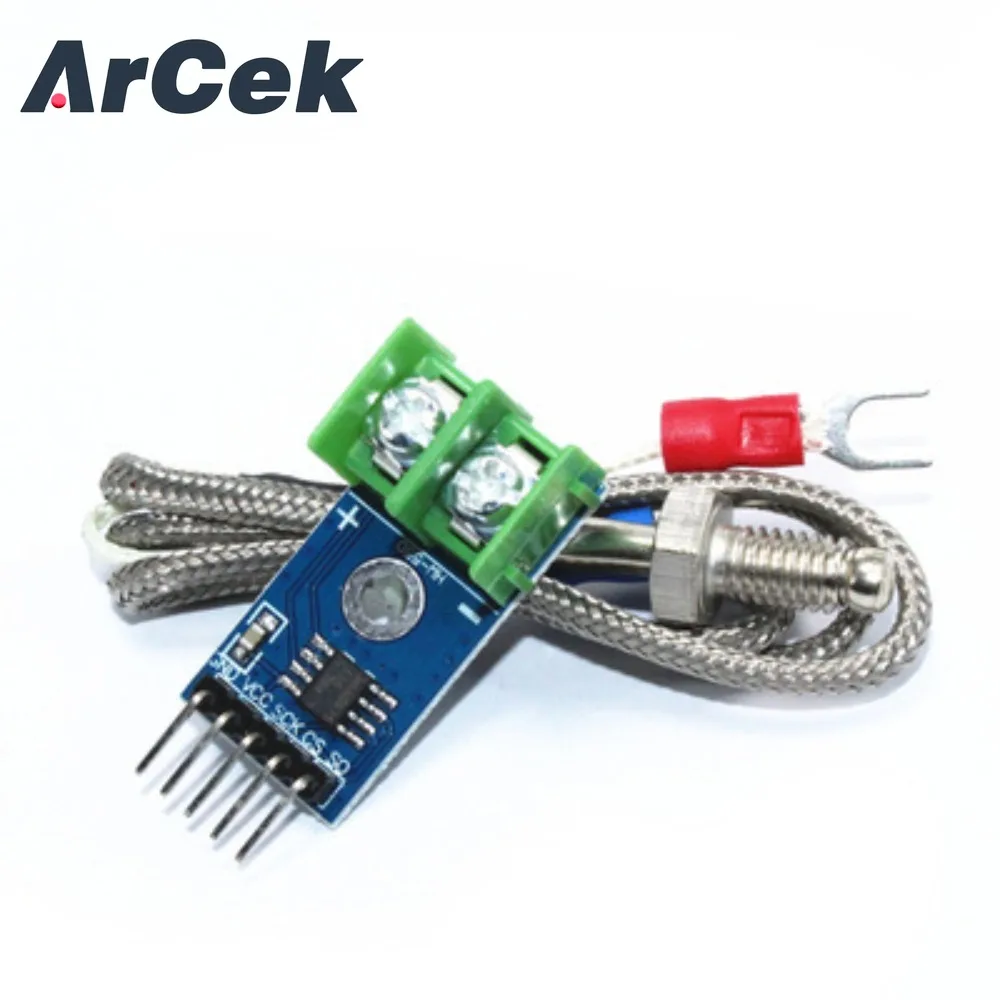 Max6675 K-Type Thermokoppel Temperatuursensor Temperatuur 0-800 Graden Module Kit Spi Interface