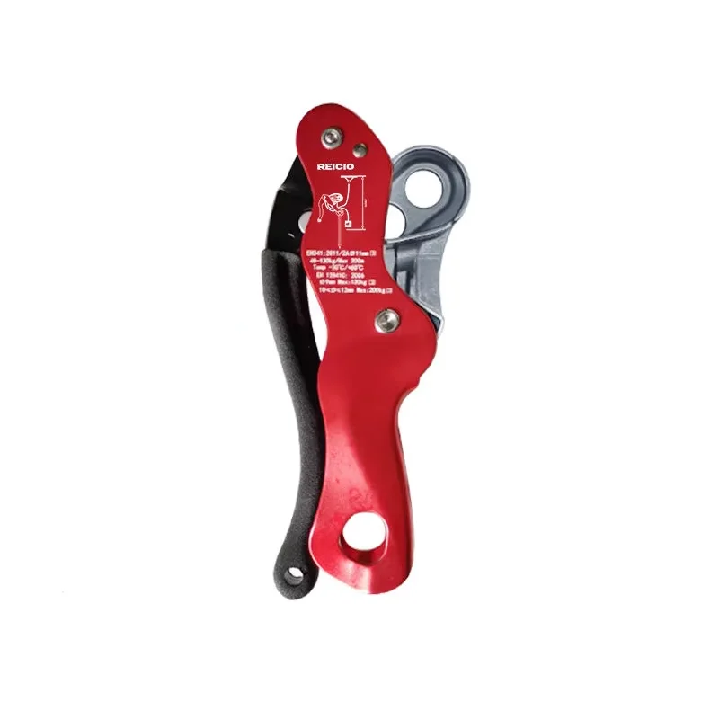 Anti Panic Rope Clamp Grab Climbing Descender Protective Equipment Manual Descent
