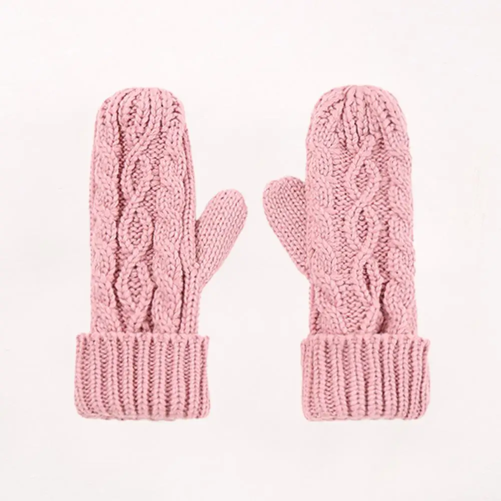 Strick Mütze Schal Handschuh Combo Damen Winter mütze Schal Handschuhe Set dicke gestrickte Wärme speicherung Quaste Dekor wind dicht im Freien