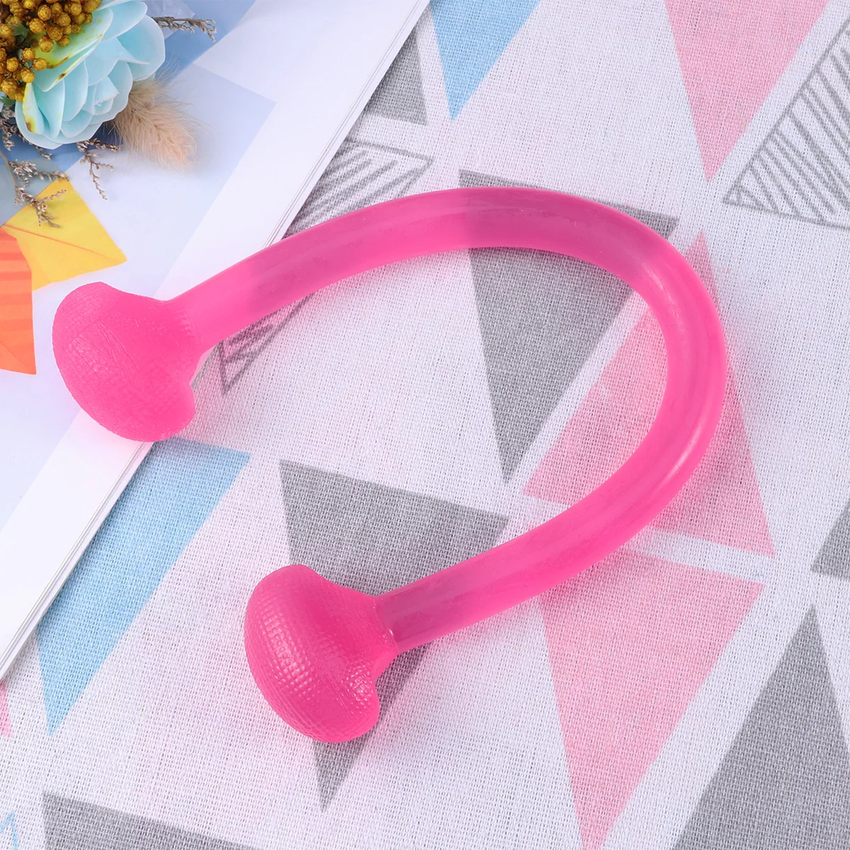 Jelly Color Portable Yoga Pull Rope Chest Multifunctional Expander Resistance Bands Fitness Elastic Stretch Body Construction fo