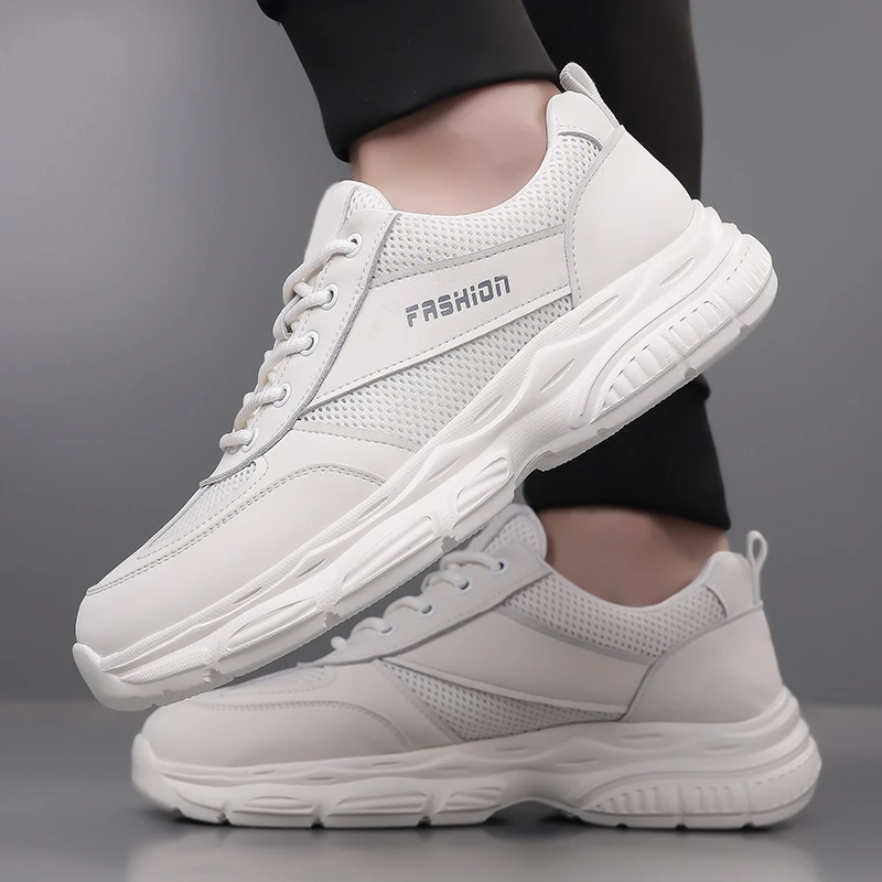 

Comfortable Skateboard Footwear 2025 New Male Outdoor Sneakers Stylish Trendy Mens Tenis Masculino Non-Slip Sole Casual Shoes