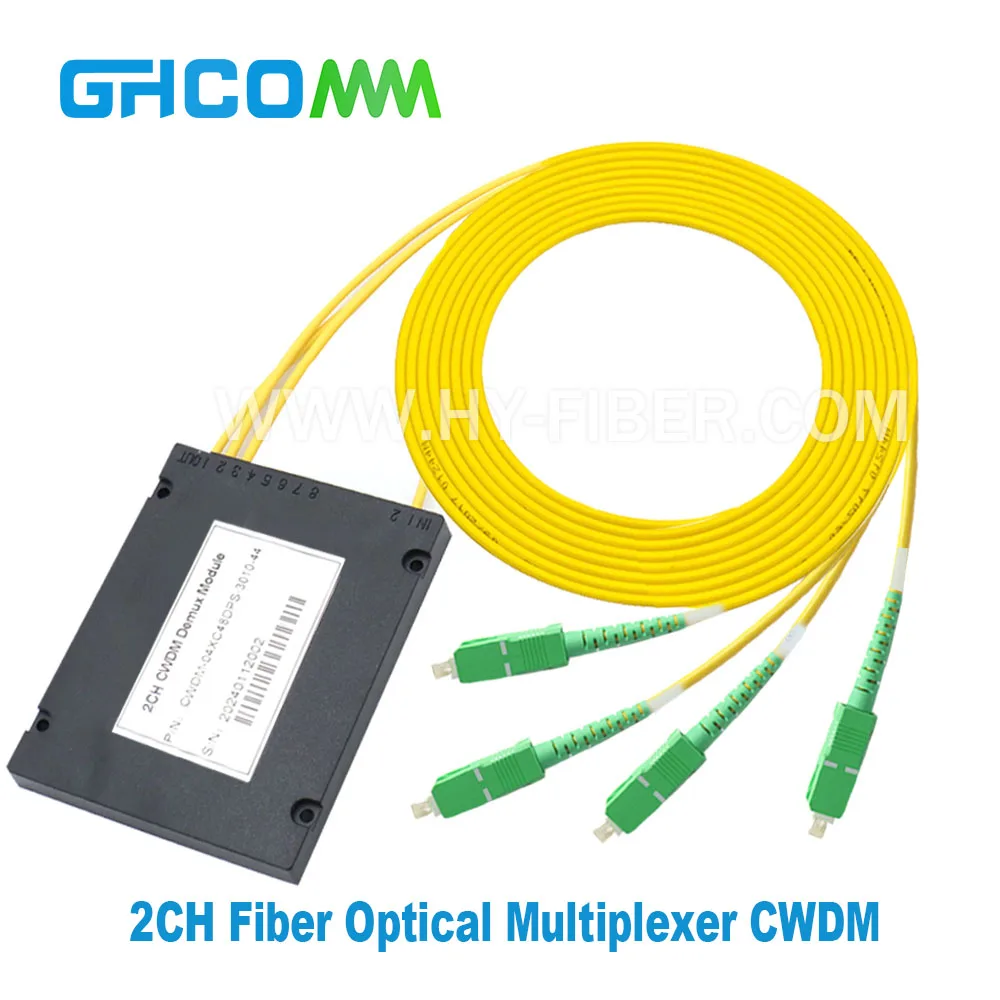 

2-канальный мультиплексирующий CWDM с одноволоконным волокном и длиной волны с UPG без корпуса UPG ABS