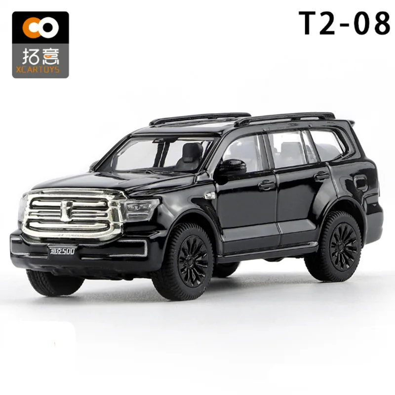 1:64 Tank 500 SUV Alloy Car Model Diecast Metal Off-road Vehicles Car Model Simulation Miniature Scale Collection Kids Toys Gift