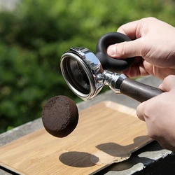 Round Coffee Puck Remove Tool Free-knock Box Grind Puck Blowing Out Tool For Coffee Lover Barista Espresso Tool Accessories