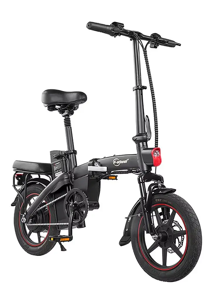 AliExpress NONE DYU A5 Electric Bike 14 Inch Tire Women's Commuter E- Bike 350W Motor City Ebike 48V7.5AH Battery Folding  Electric Bicycle