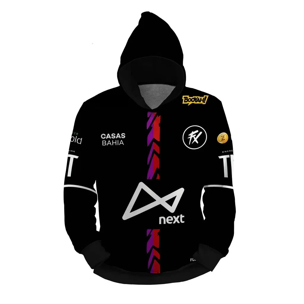 Men's autumn/winter hoodie 3D printed Moletom Fluxo Esports de Jogo Gameday