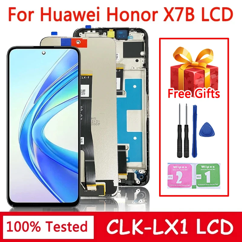 CLK-LX1, CLK-LX2, CLK-LX3 Display di ricambio per Huawei Honor X7b LCD X7B Display LCD Touch Screen