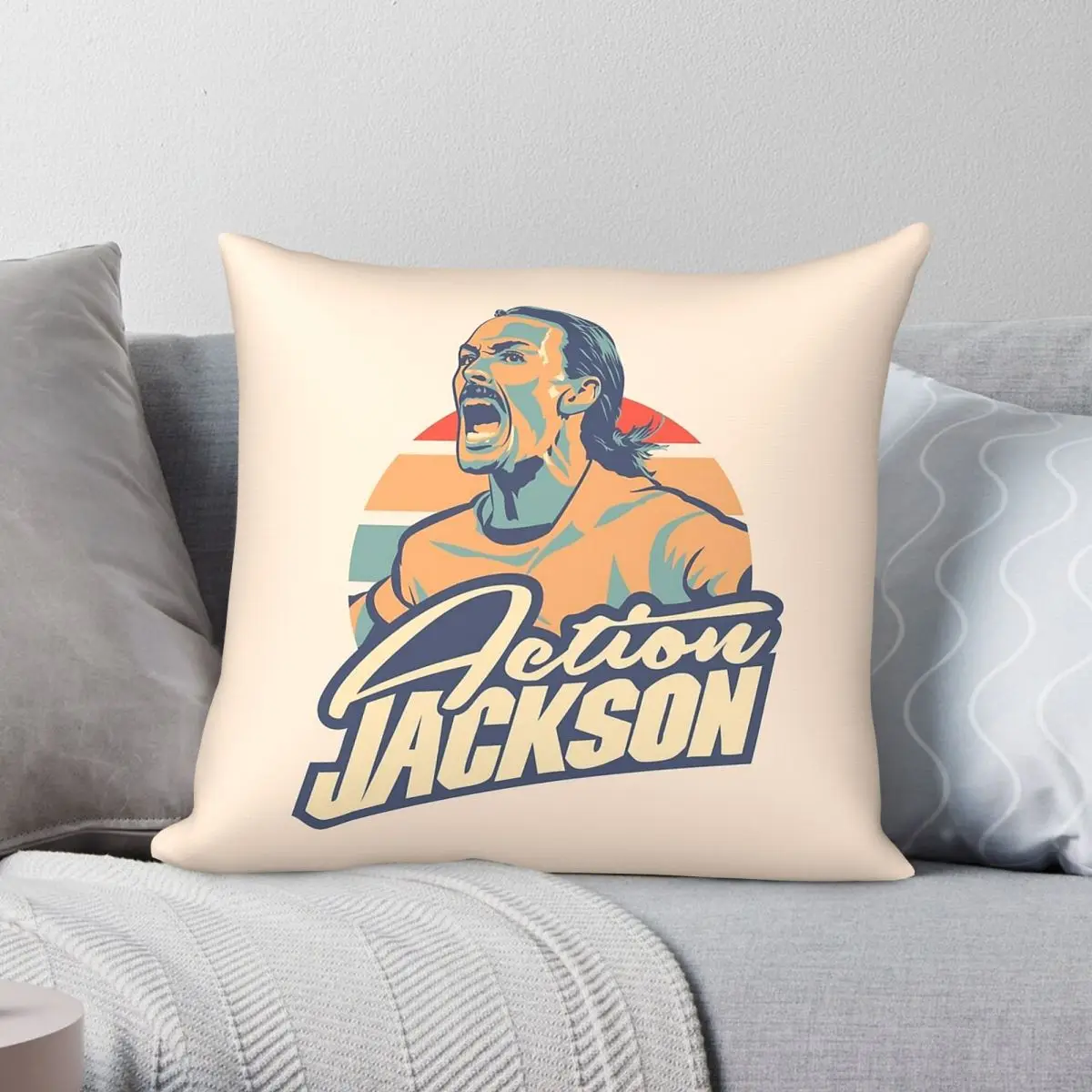 Jackson Irvine Long Hair Pillowcase Polyester Linen Velvet Pattern Zip Decorative Sofa Cushion Cover Wholesale