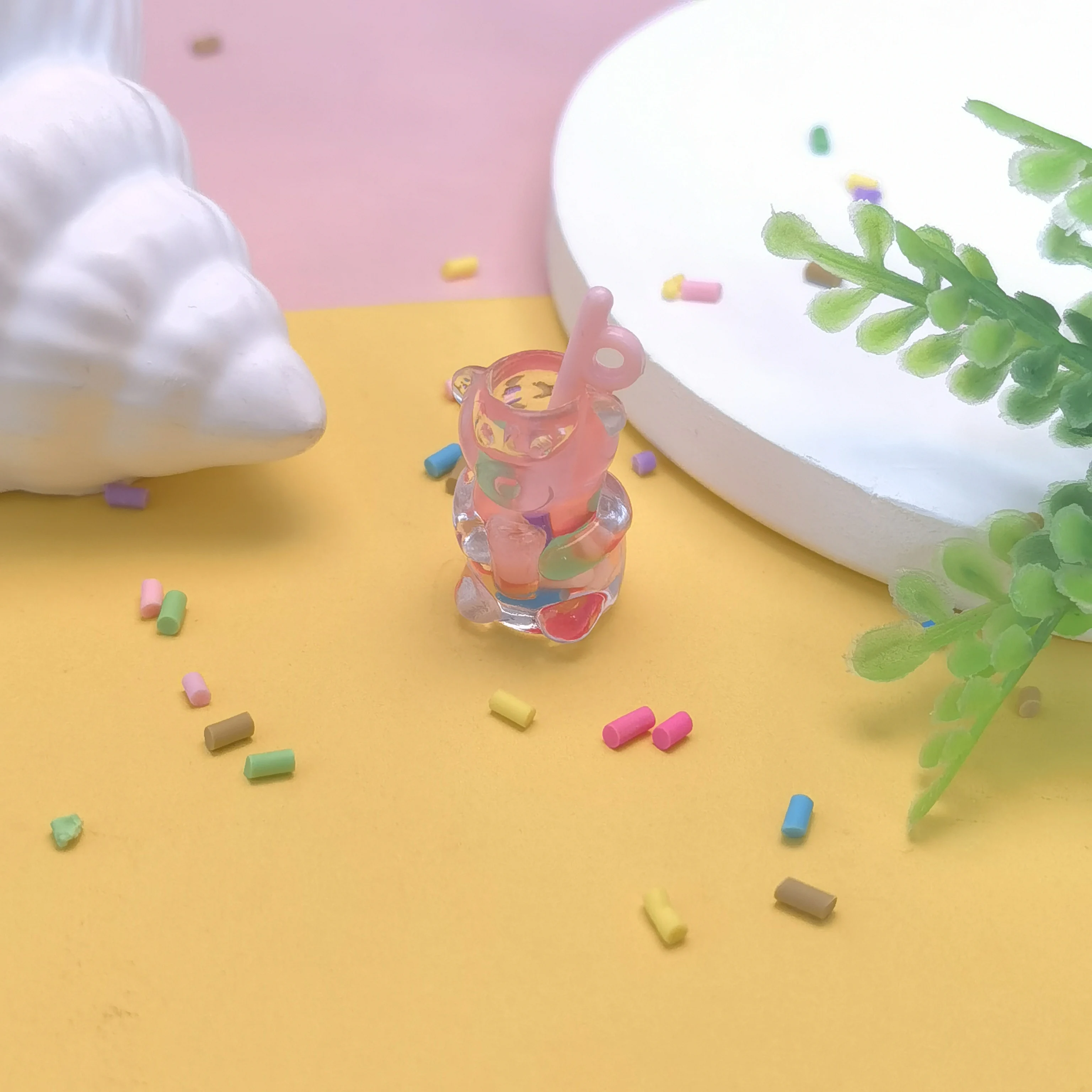1:12 Karışık Renkli Sevimli 3D - Resin Mixing Cup incelemesi ve fiyatı