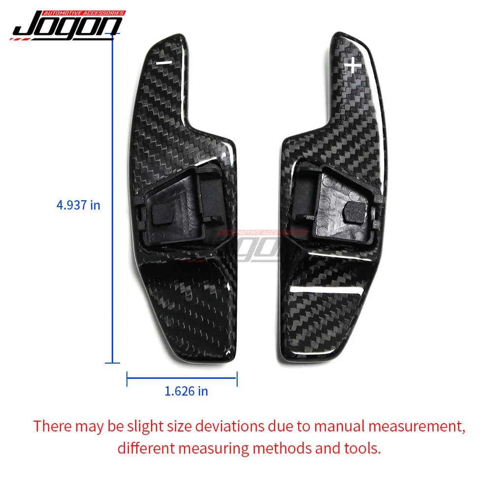 For Volkswagen VW GOLF 8 MK8 Rline R Line 2021+ Car Steering Wheel Paddle Shifter Replace Real Carbon Fiber Interior Accessories