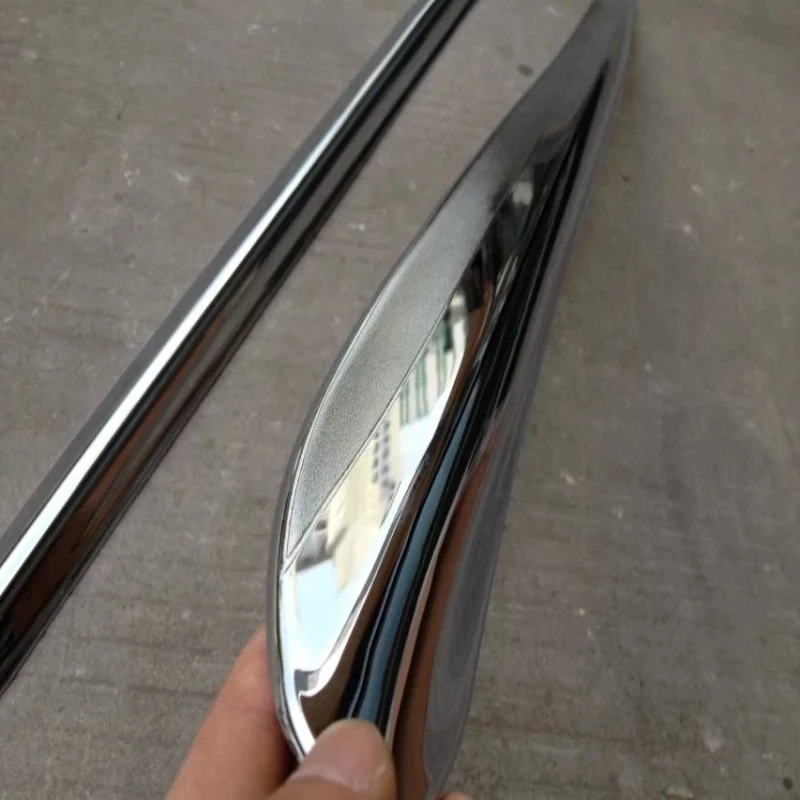 For Honda HRV HR-V Vezel 2014-2018  Exterior ABS Chrome Side Skirt Door Lining Body Moulding Cover Trims Decoration