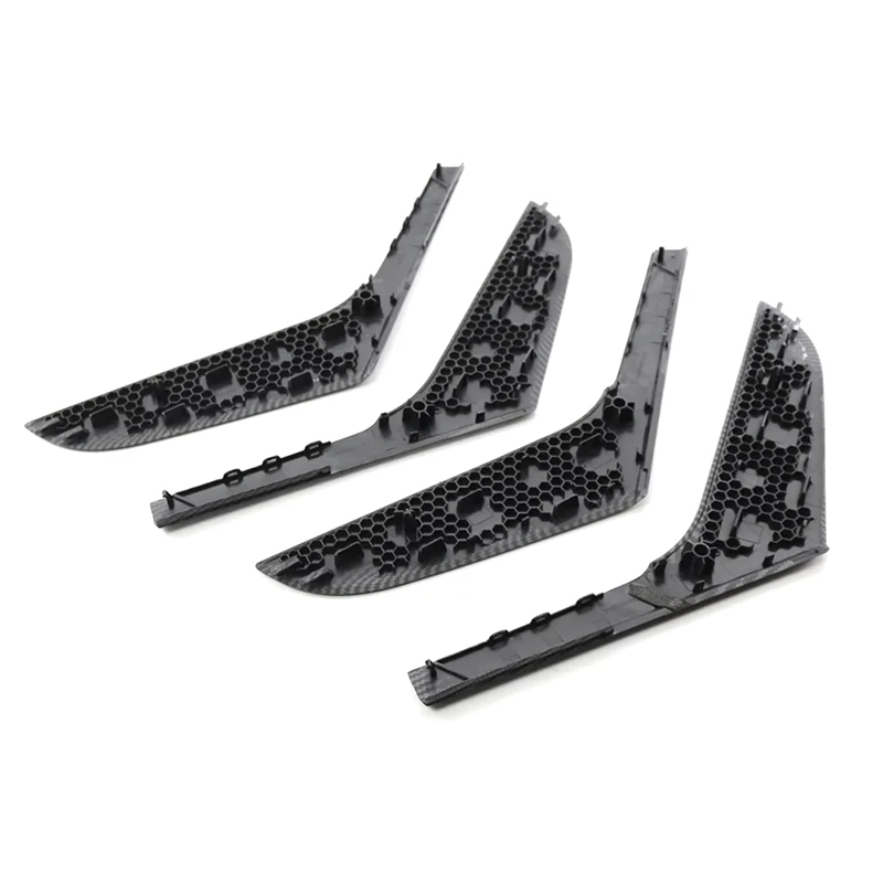 Carbon Style Set Of Interior Door Trim For Pull Handle 5K4868039A 5K4868040A For VW Golf Mk6 2010-2013 Parts