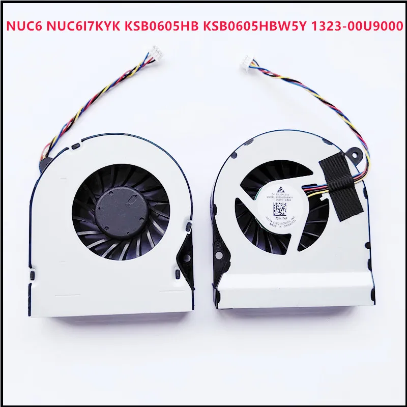 

New Original Laptop CPU Cooling Fan Cooler For Intel Skull Canyon NUC6 NUC6I7KYK KSB0605HB KSB0605HBW5Y 1323-00U9000