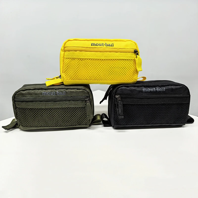 Large Capaci Nylon Makeup Bag Waterproof Multi-layer Wash Bag Ultra-light Mesh Bag for Travel And Camping Cosmetic Storage